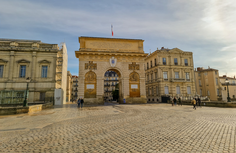 Arc de Triomphe au coeur de l'Ecusson