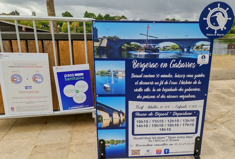 Les gabarres de Bergerac