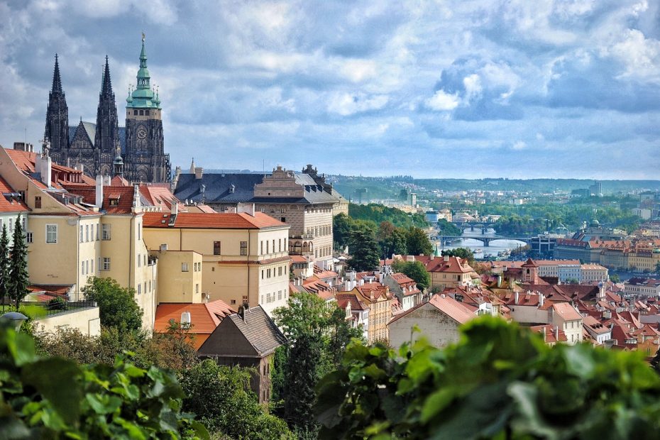 Prague en un jour en avec mon itinéraire à pied
