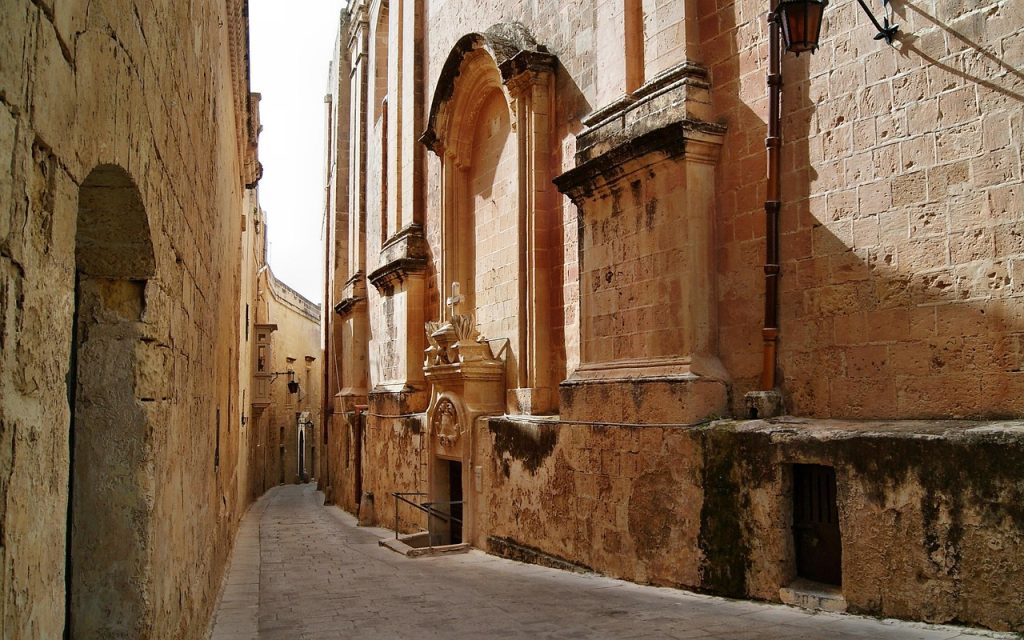 Ruelle dans la capitale de Malte